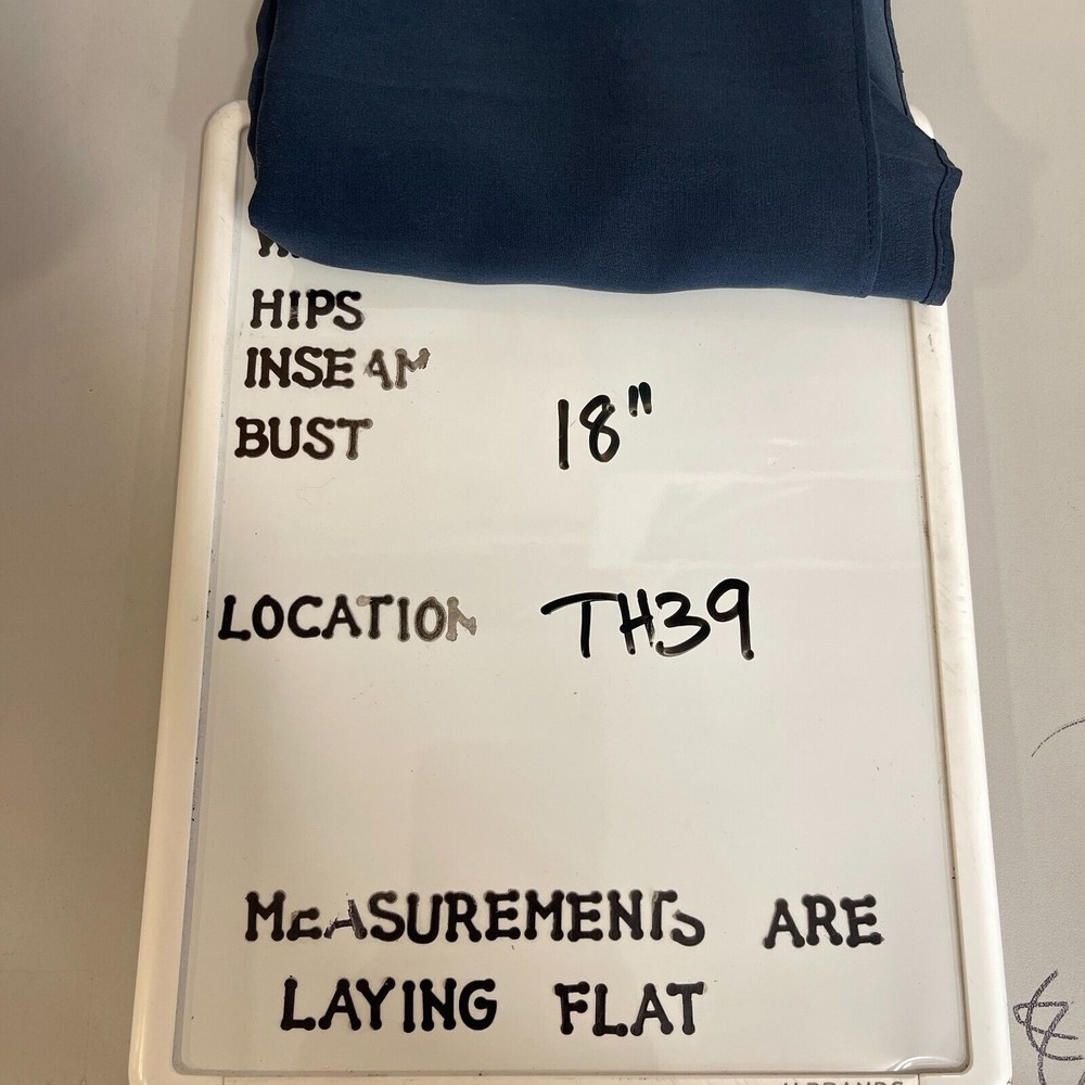 Cami NYC The High Top Cami Tank Top Size M Navy Blue Silk Cross Back Sheer Panel - Picture 8 of 8